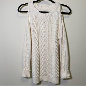 Loft Open Shoulder Sweater Size Small
